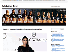 Tablet Screenshot of celebritiestown.com